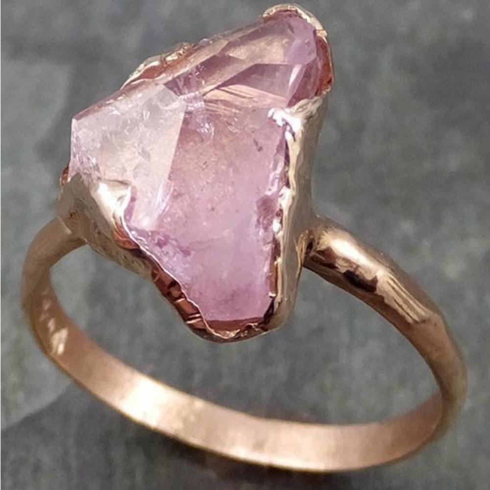 ❗️SOLD❗️ByAngeline 14k Rose Gold Pink Topaz One of A Kind
